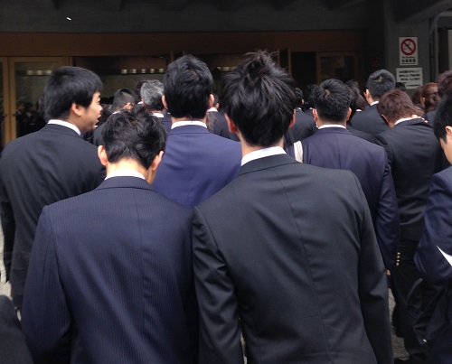 大学 入学式 様子2
